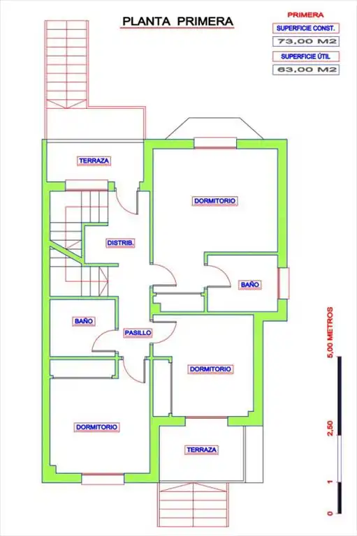 Casa adosada en venta en Vilagarcía de Arousa con Jardín privado, Terraza y Trastero