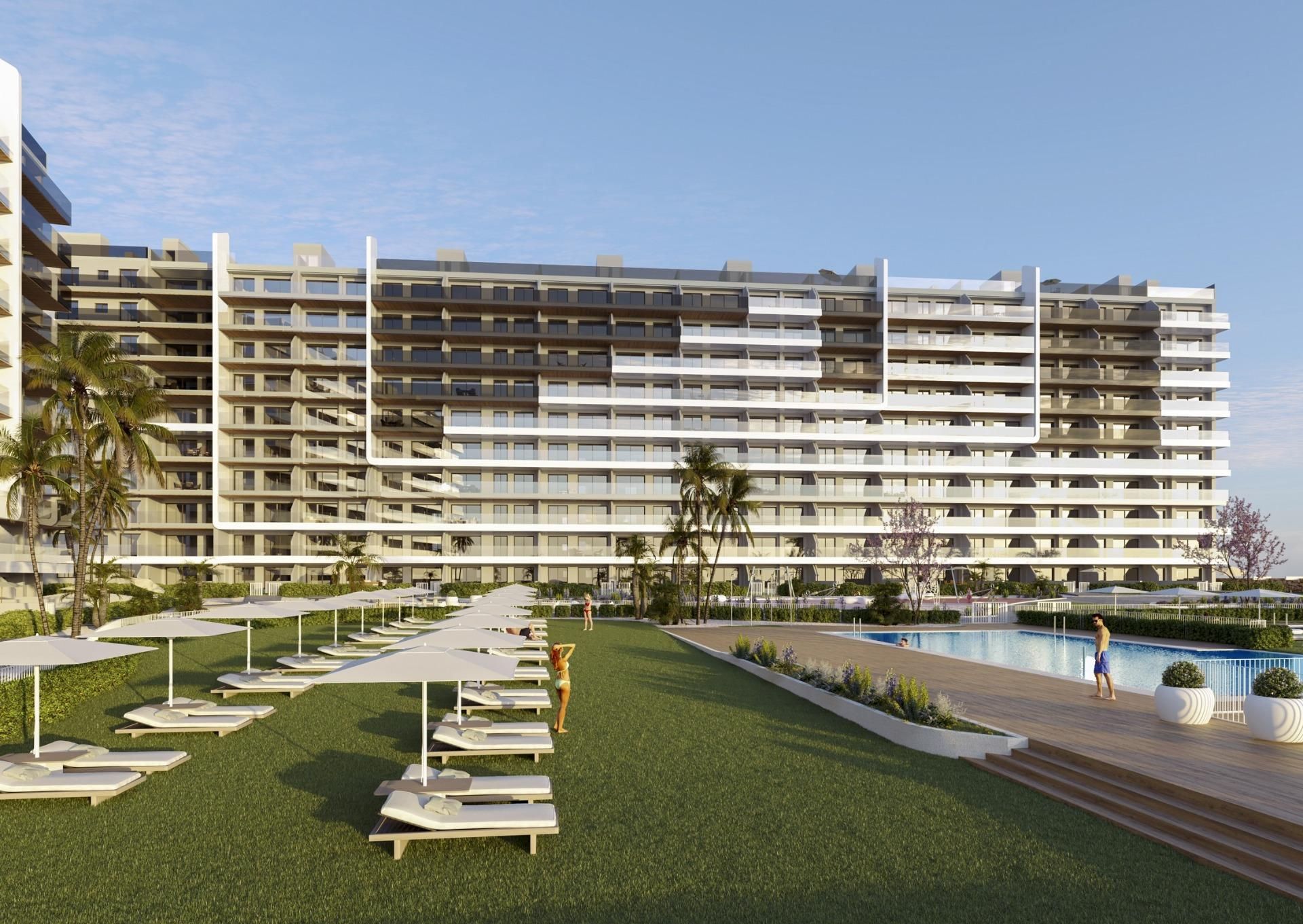 Vista exterior de Planta baixa en venda en Torrevieja amb Aire condicionat, Jardí privat i Terrassa