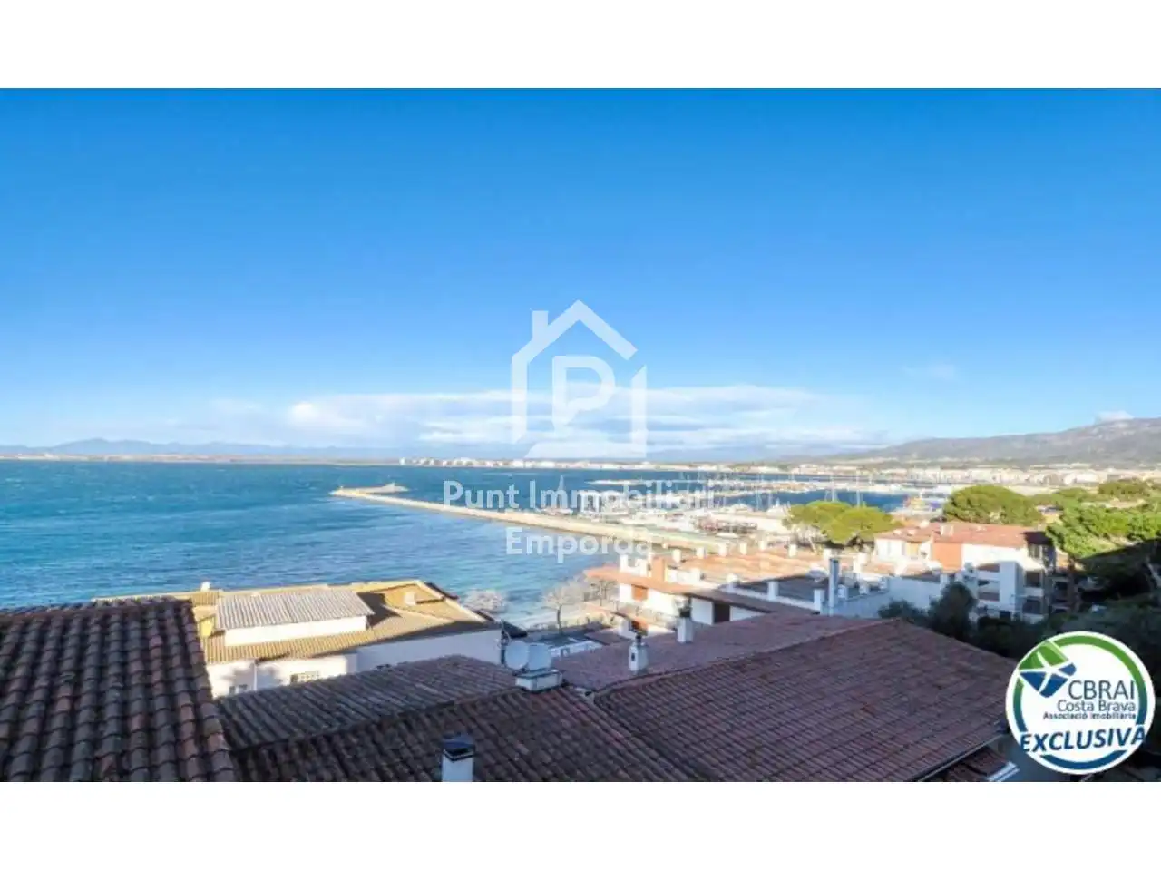 Vista exterior de Estudio en venta en Roses con Aire acondicionado, Parquet y Amueblado