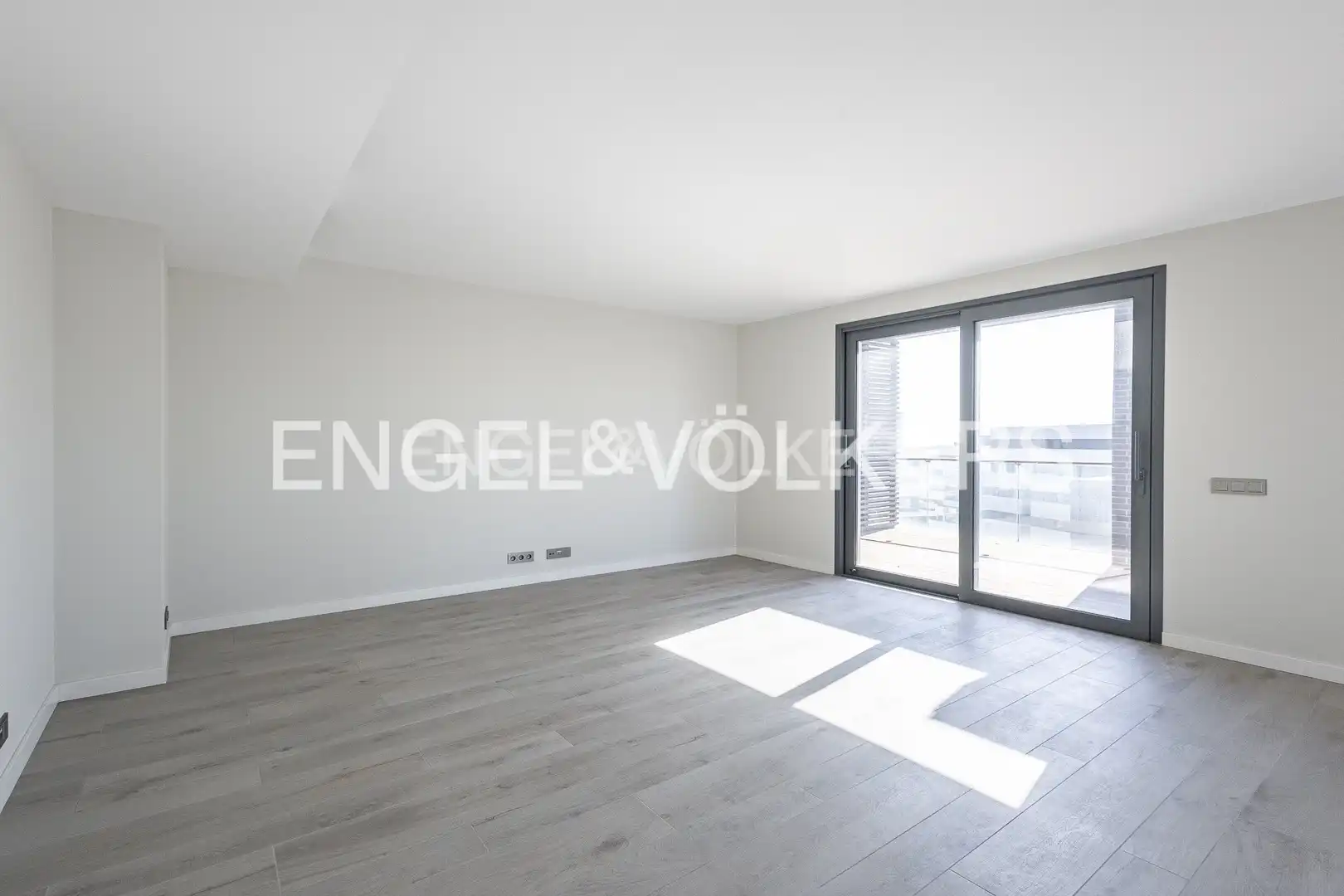 Sala de estar de Ático en venta en Esplugues de Llobregat con Aire acondicionado, Calefacción y Terraza