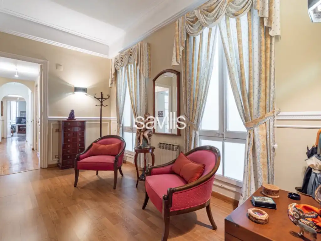 Sala d'estar de Apartament en venda en Barcelona amb Aire condicionat, Terrassa i Balcó