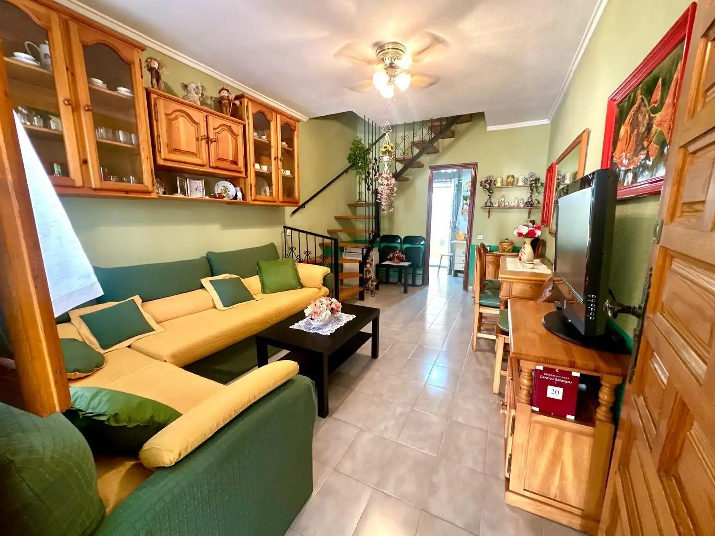 Sala d'estar de Casa o xalet en venda en Centro