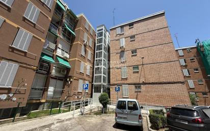 Exterior view of Flat for sale in  Madrid Capital  with Parquet flooring and Terrace