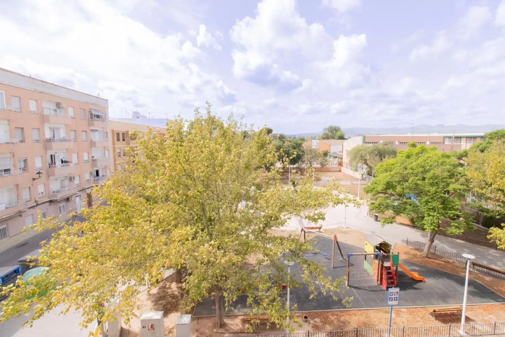 Vista exterior de Pis en venda en La Pobla de Farnals amb Aire condicionat, Moblat i Balcó