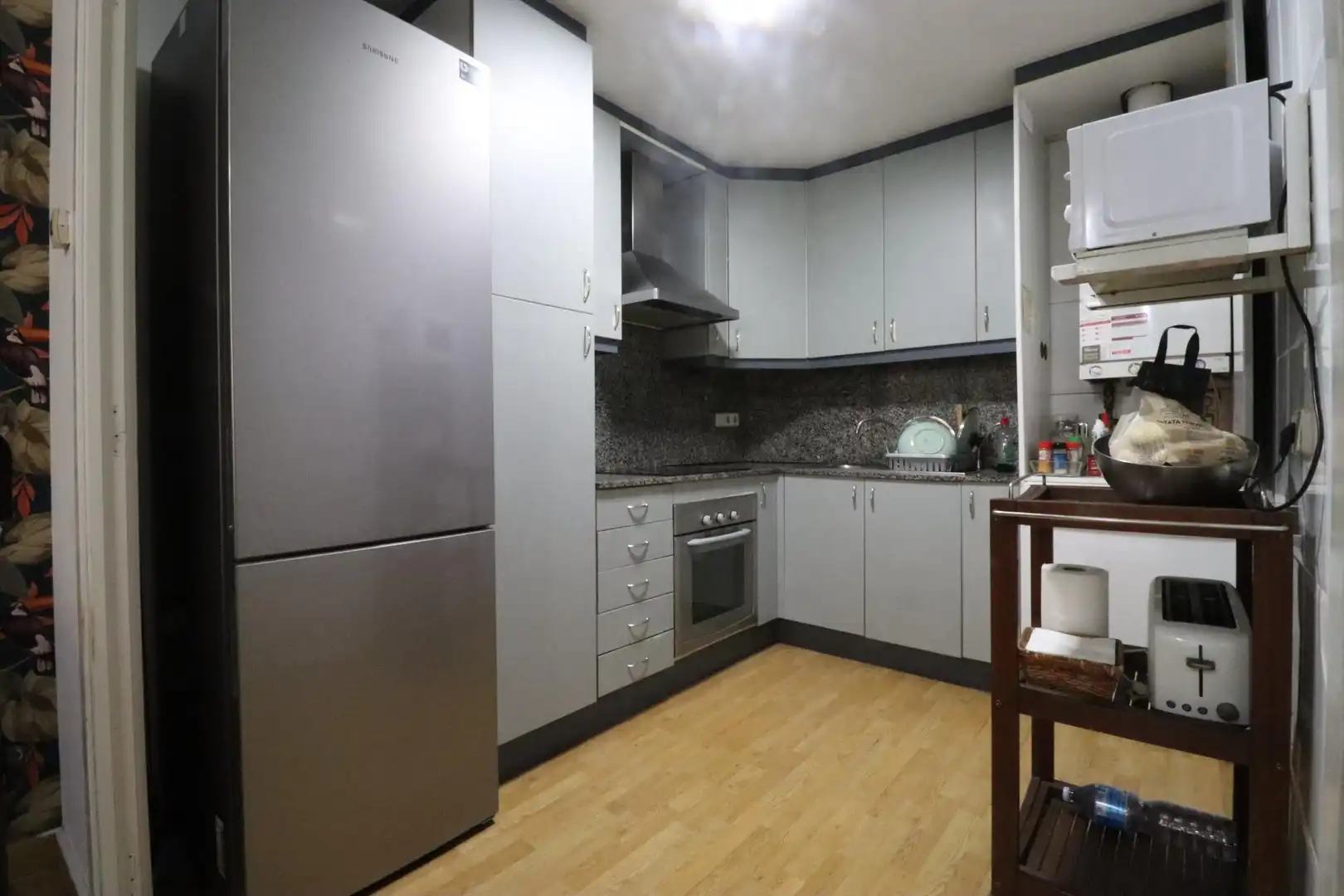 Cocina de Piso en venta en Sabadell con Calefacción, Parquet y Terraza