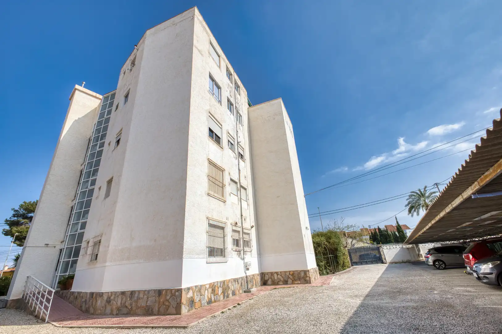 Exterior view of Flat for rent in El Campello  with Air Conditioner, Heating and Private garden