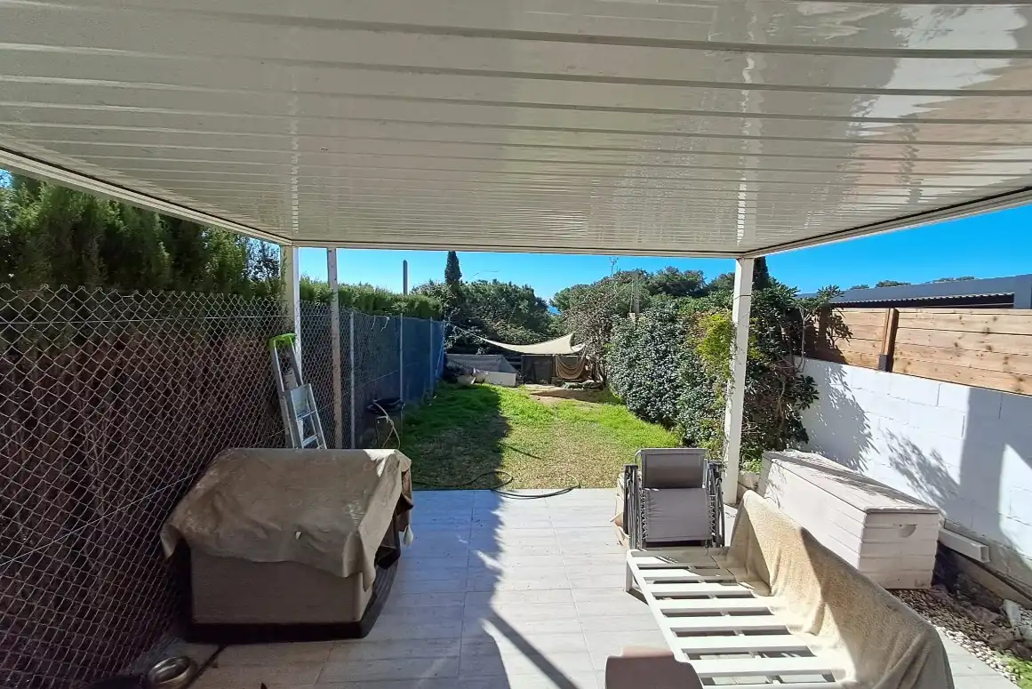Terrassa de Casa adosada en venda en Estepona amb Aire condicionat, Calefacció i Jardí privat