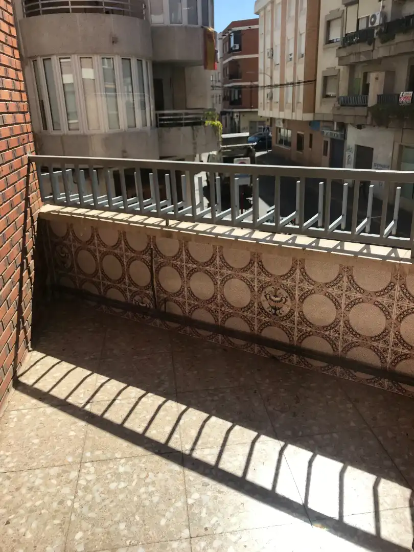 Terrassa de Pis de lloguer en Ciudad Real amb Moblat