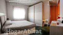 Bedroom of Flat for sale in Alzira  with Air Conditioner, Terrace and Balcony