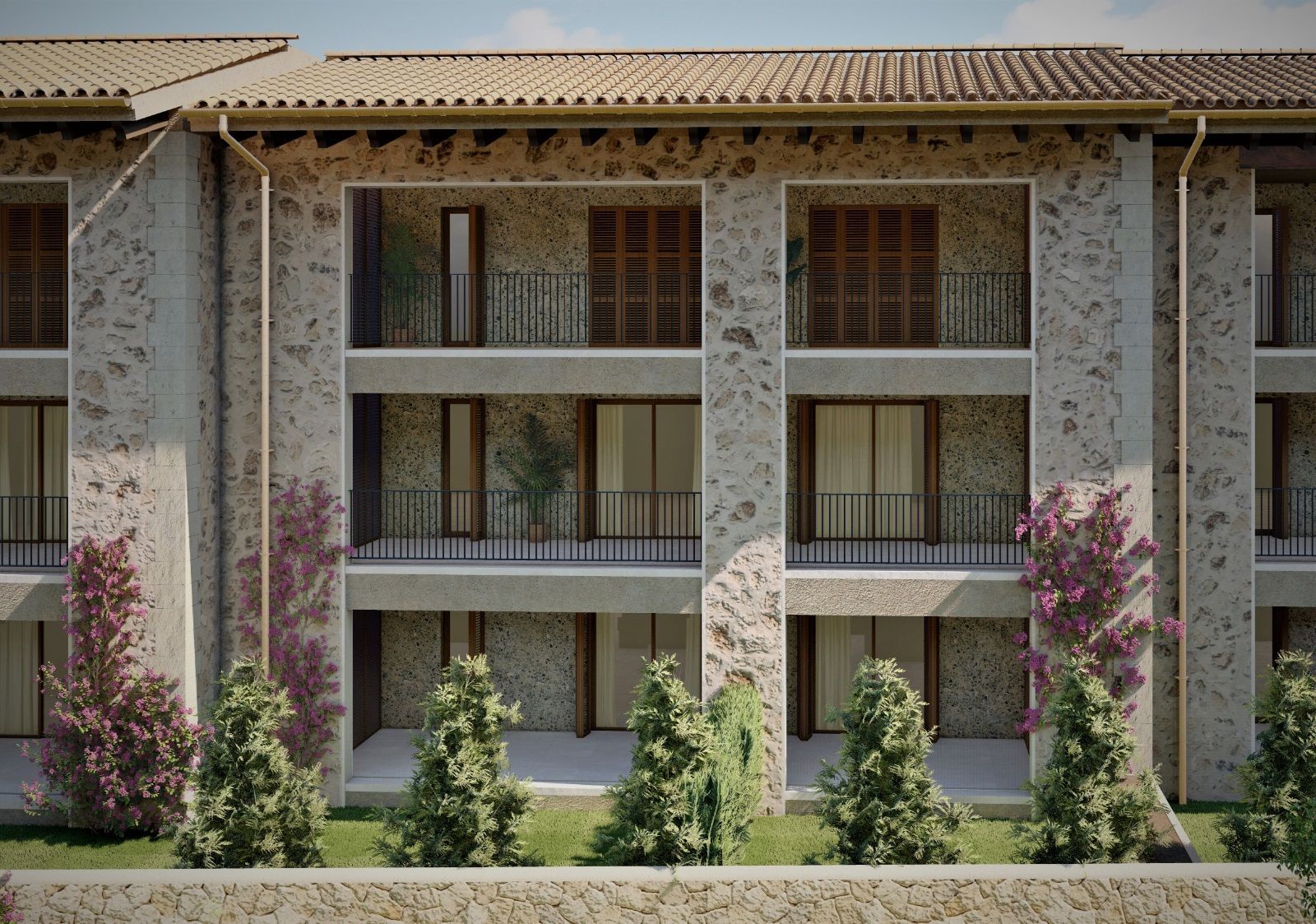 Vista exterior de Apartament en venda en Bunyola amb Aire condicionat, Calefacció i Terrassa