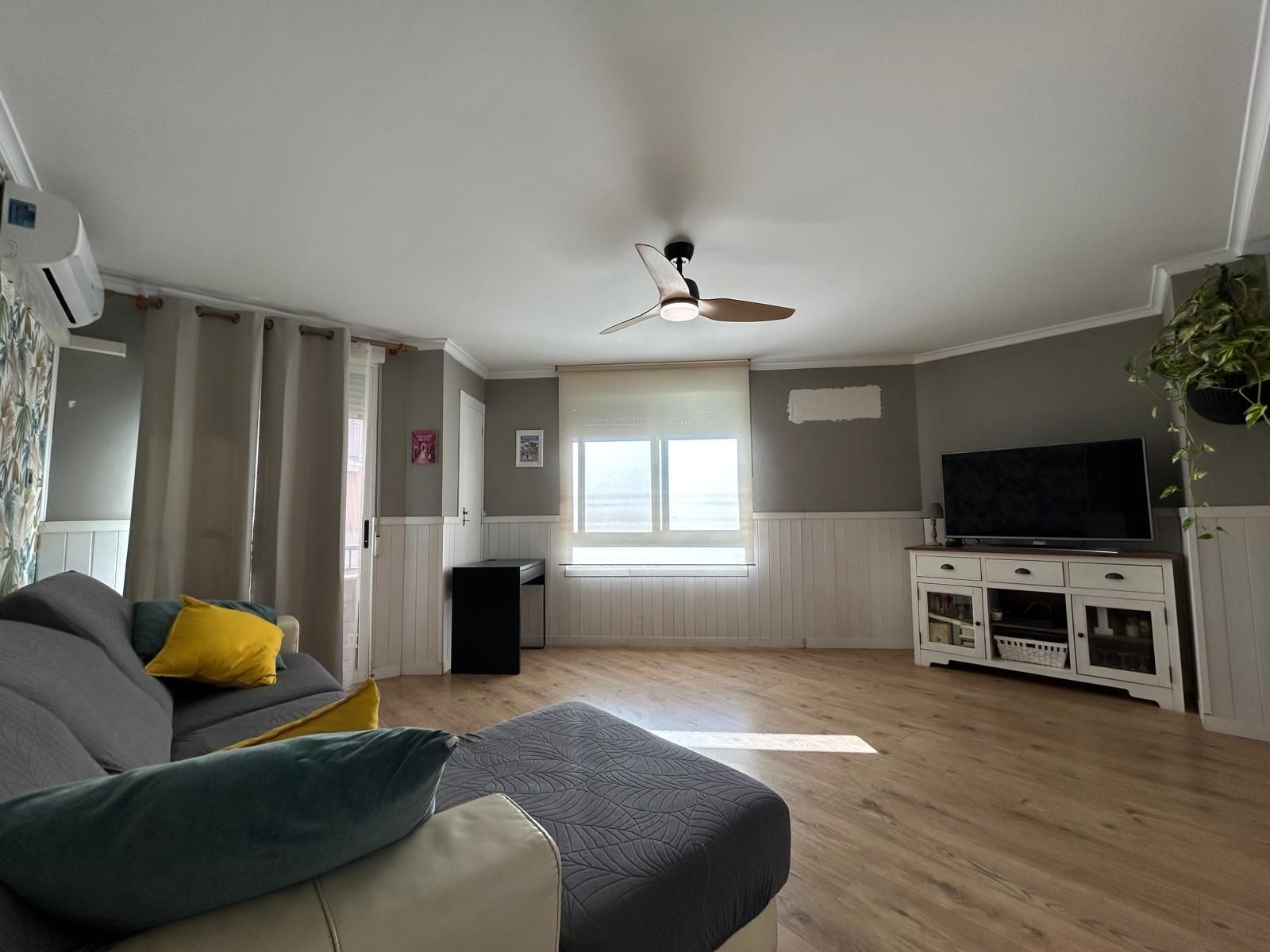 Sala de estar de Piso de alquiler en Albal con Aire acondicionado y Balcón