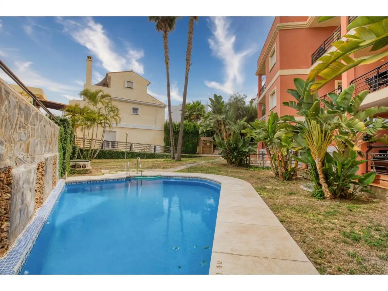 Exterior view of Study for sale in Rincón de la Victoria  with Air Conditioner, Terrace and Community pool