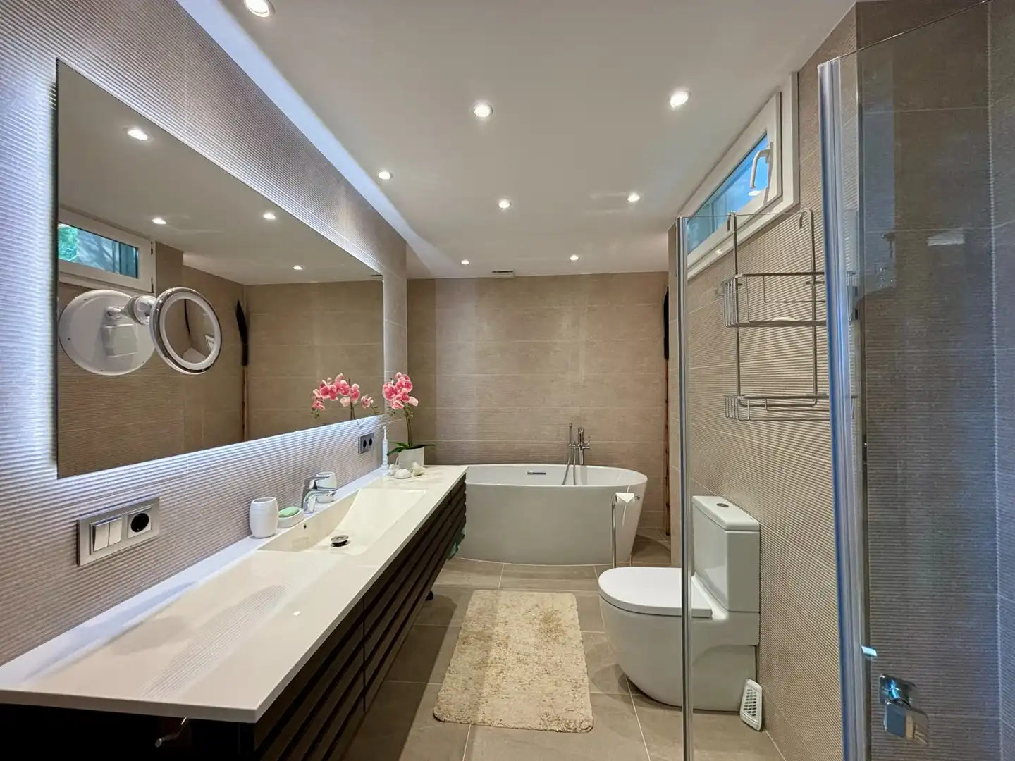 Badezimmer von Dachboden zum Verkauf in Calvià mit Klimaanlage, Heizung und Terrasse