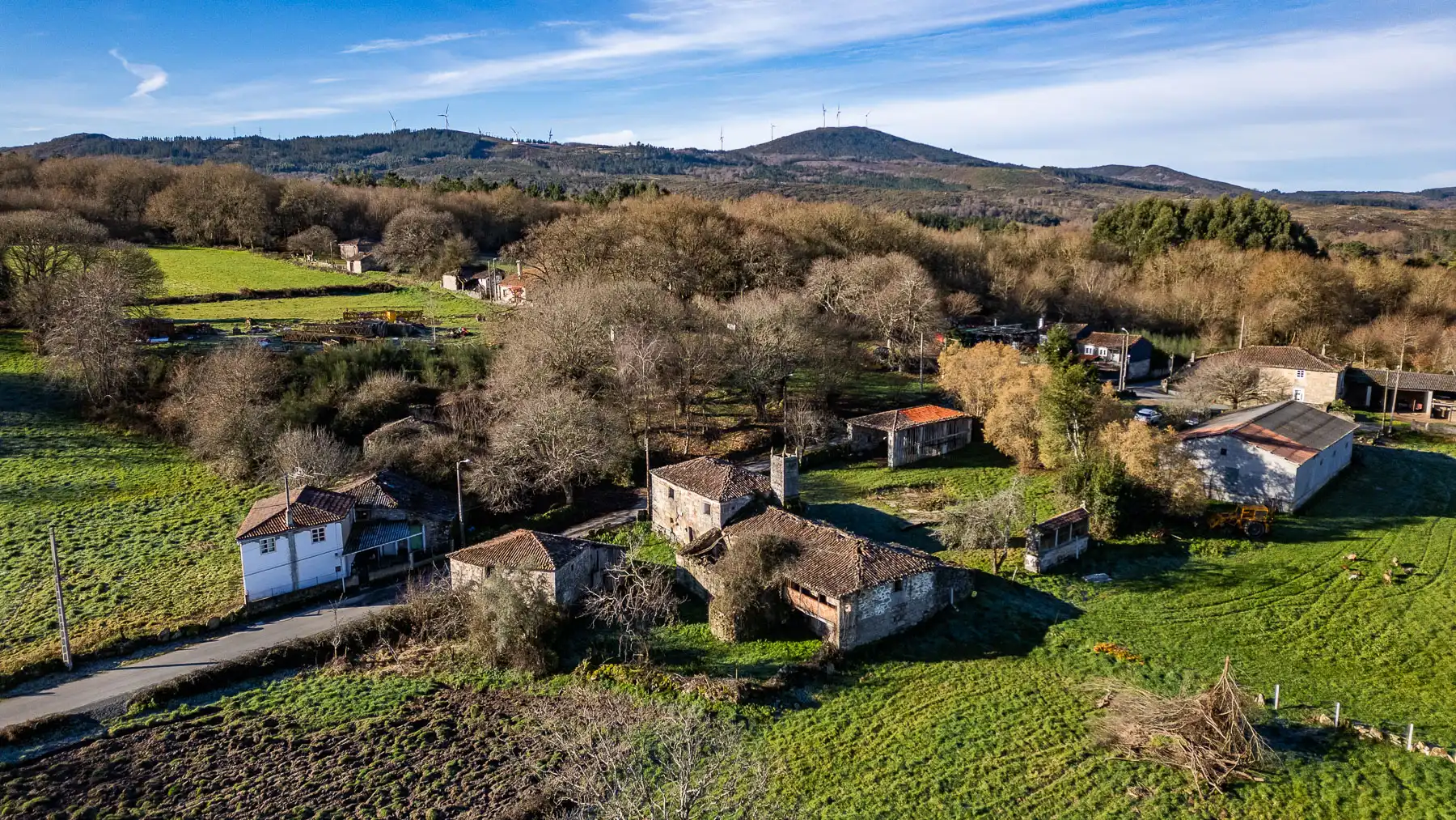 Vista exterior de Finca rústica en venta en Antas de Ulla