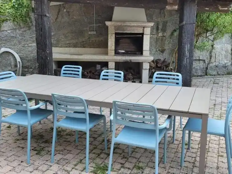 Terraza de Casa o chalet en venta en Sanxenxo con Piscina y Balcón