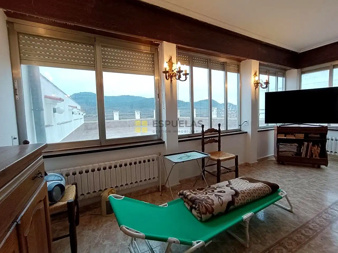 Sala de estar de Casa adosada en venta en Igea con Calefacción, Terraza y Trastero