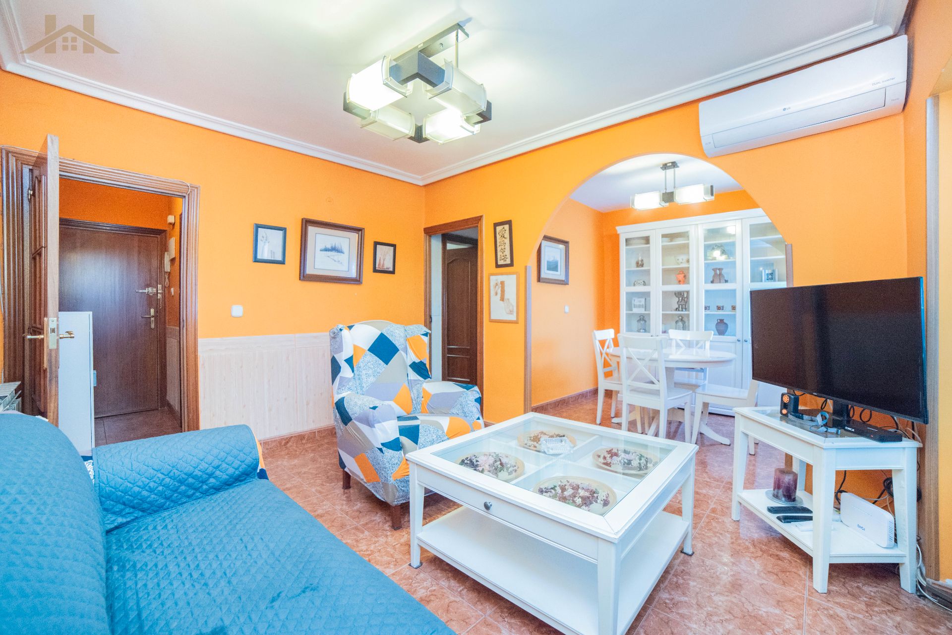 Living room of Flat for sale in Leganés  with Air Conditioner and Heating