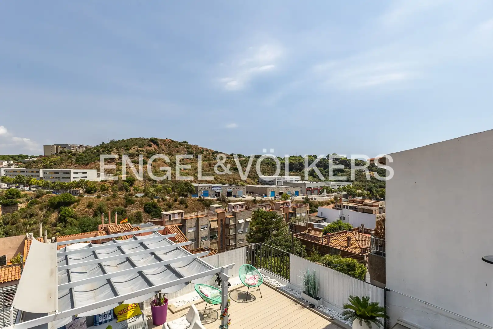 Terrassa de Casa adosada en venda en Montgat amb Calefacció, Parquet i Terrassa