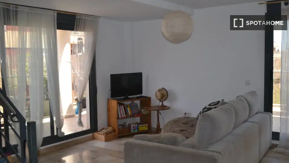 Sala de estar de Piso de alquiler en Alzira con Aire acondicionado, Calefacción y Amueblado