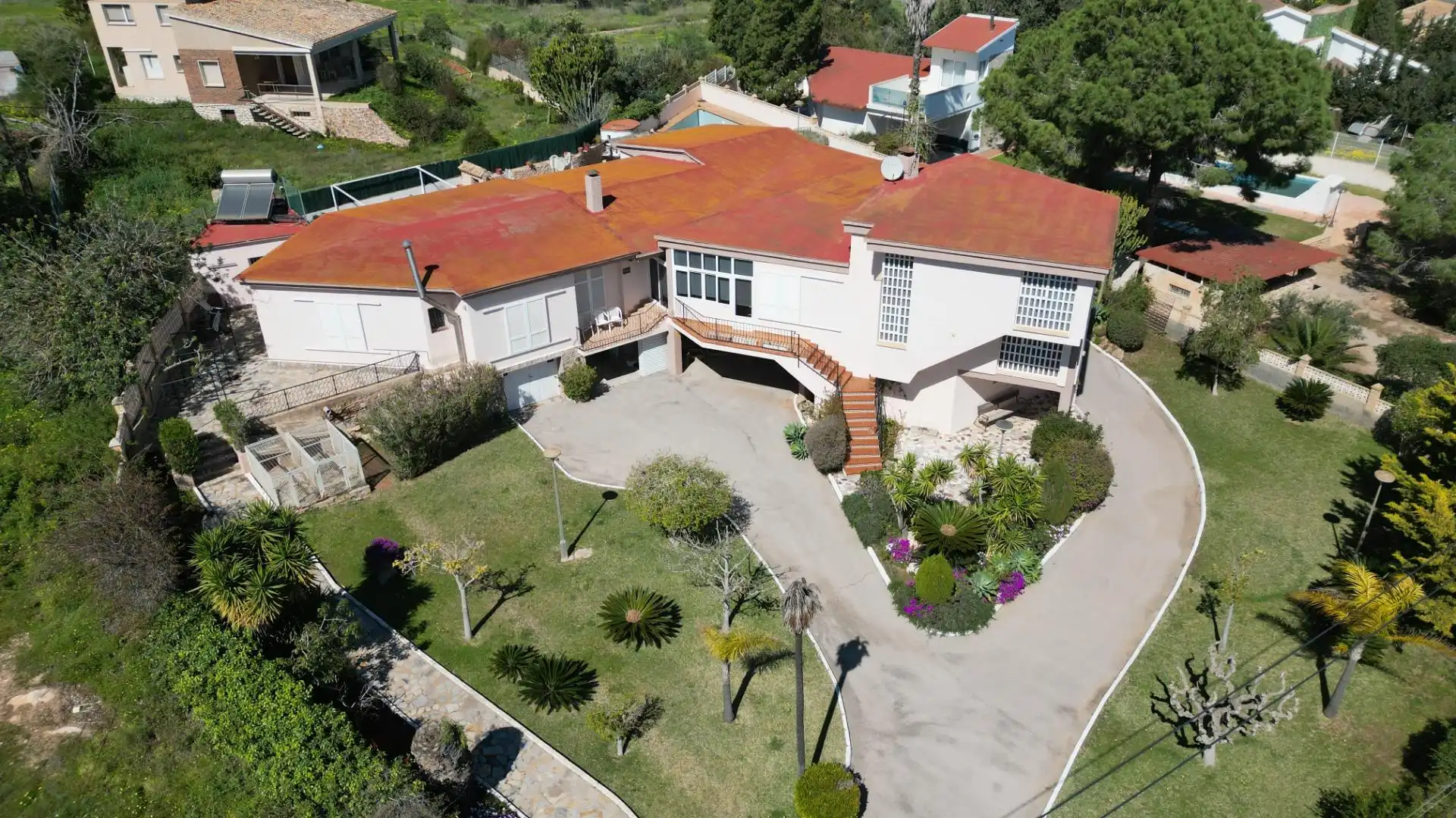 Exterior view of Houses for sale in Cartagena  with Private garden, Parquet flooring and Terrace