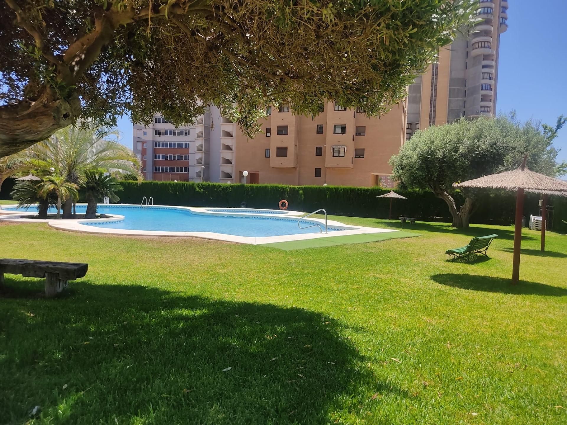 Piscina de Àtic en venda en Benidorm amb Parquet, Terrassa i Piscina comunitària