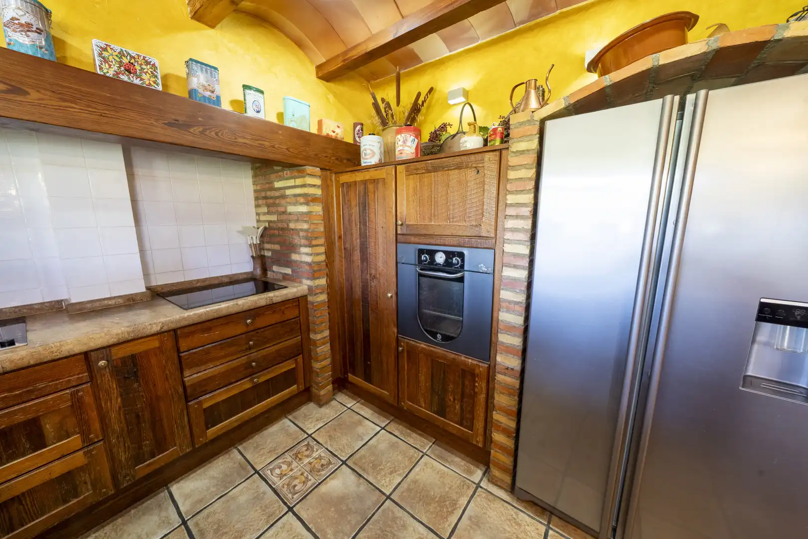 Cocina de Finca rústica en venta en Náquera con Aire acondicionado, Calefacción y Terraza