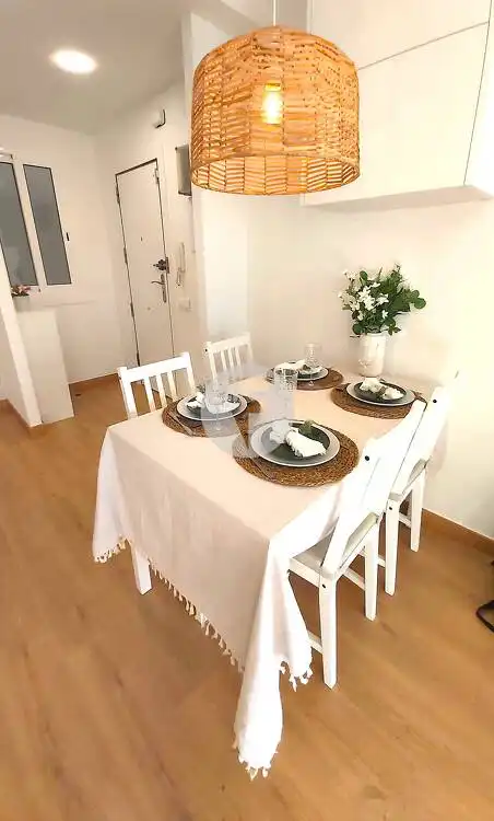 Esszimmer von Dachboden zum Verkauf in Rubí mit Terrasse