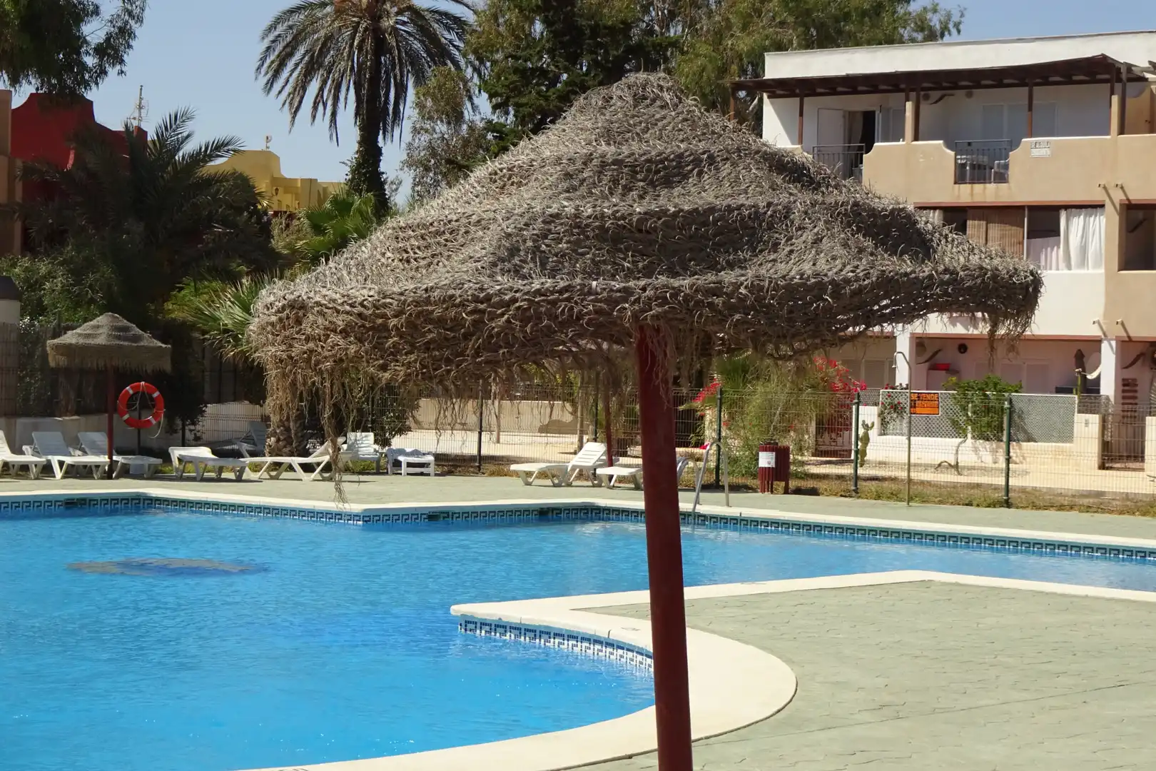 Swimming pool of Detached homes for rent in Vera  with Air Conditioner, Heating and Terrace