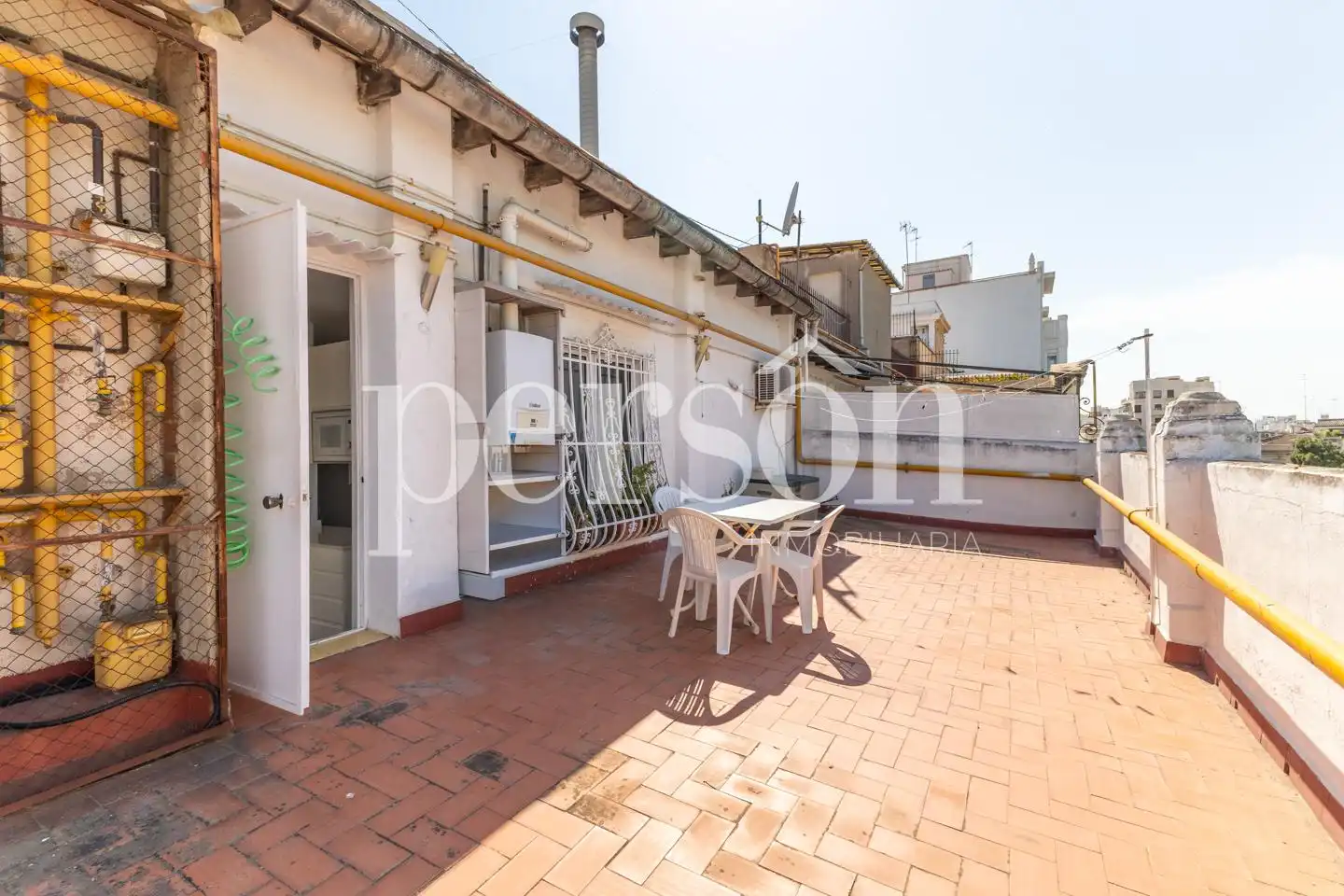 Terrassa de Àtic de lloguer en Valencia amb Aire condicionat, Terrassa i Moblat