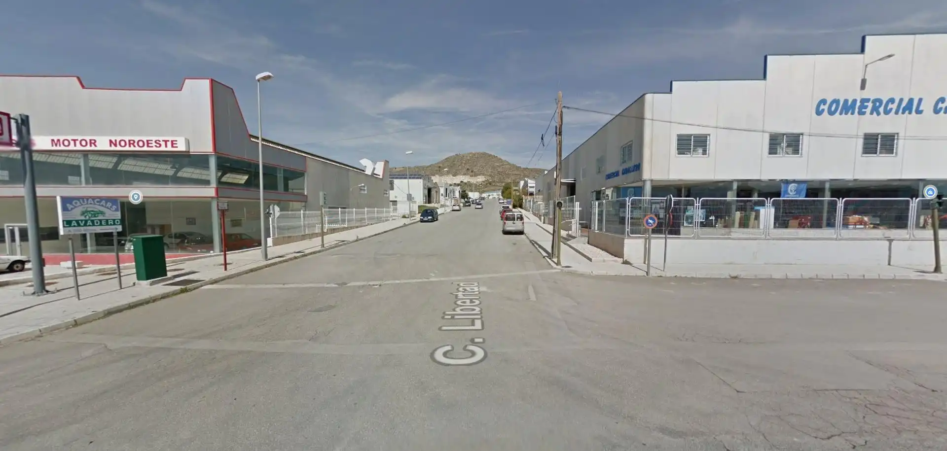 Vista exterior de Nau industrial en venda en Calasparra