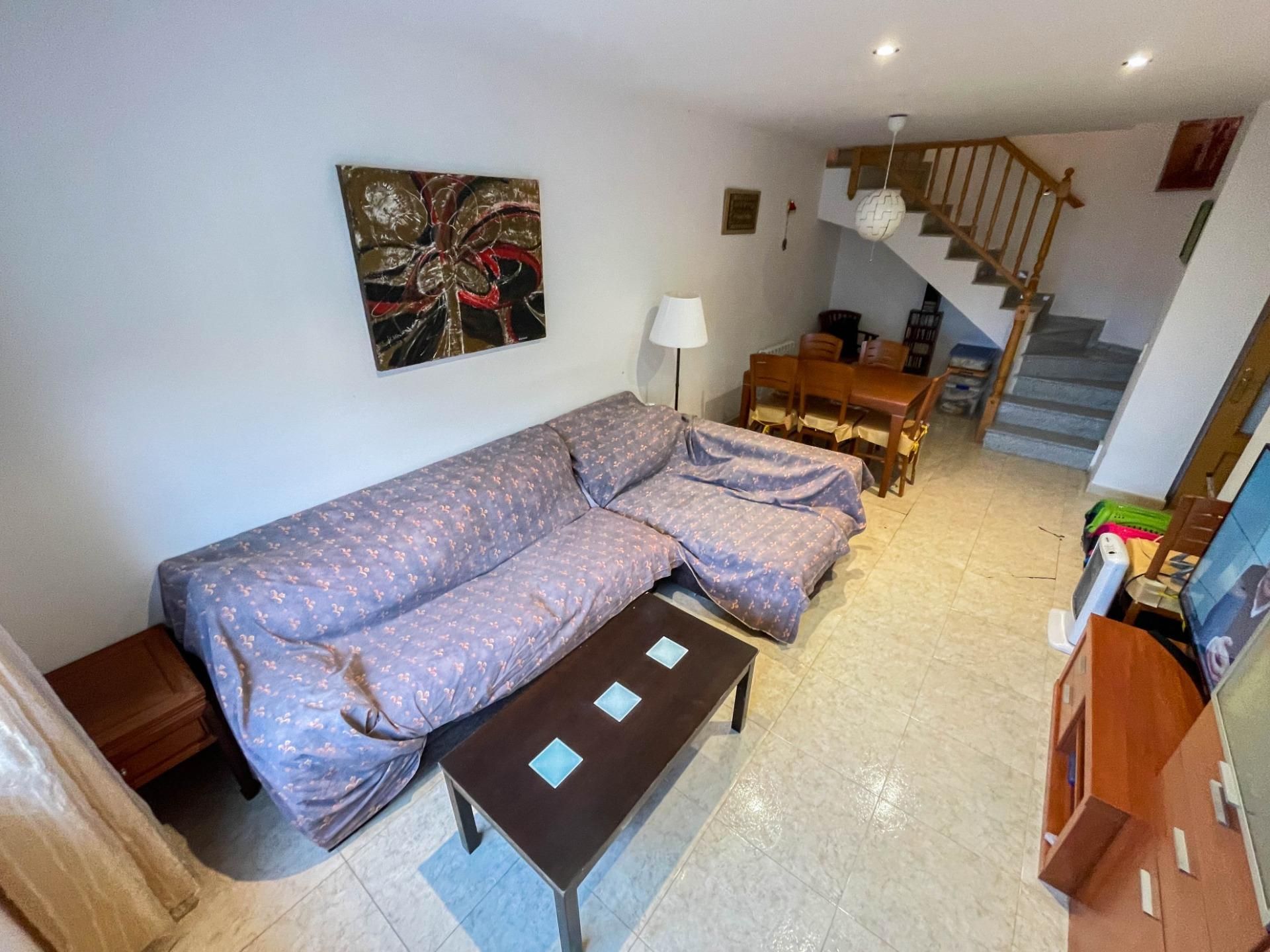 Sala de estar de Dúplex en venta en Olesa de Montserrat con Terraza y Balcón