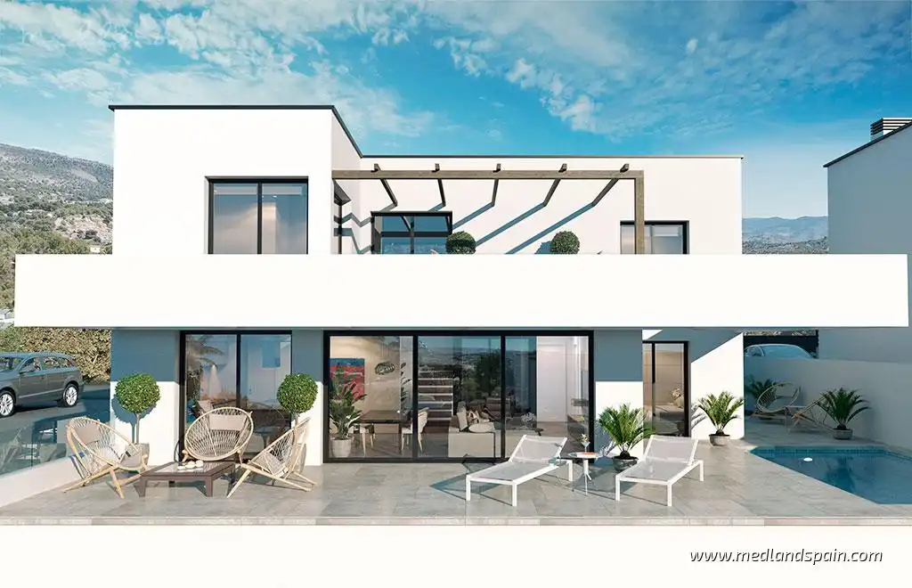 Villa avec piscine à vendre à Golf Bahía