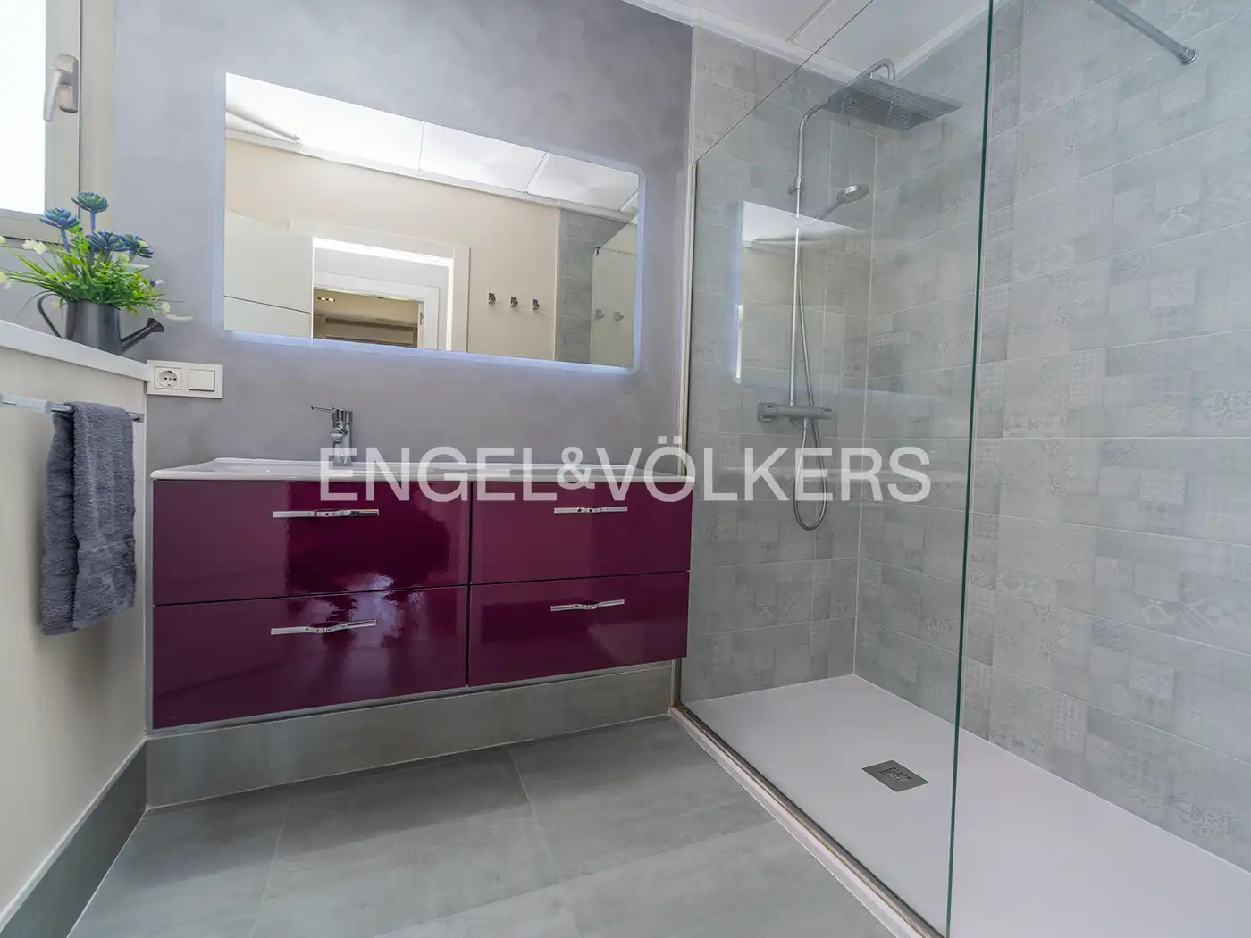 Baño de Casa o chalet en venta en Santa Pola con Aire acondicionado, Calefacción y Jardín privado