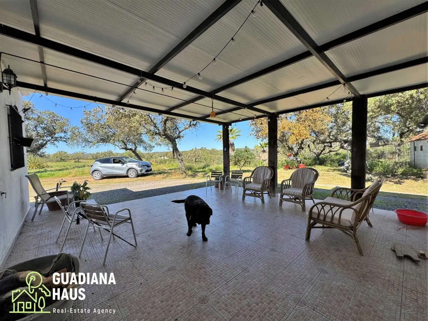 Terrace of Country homes for sale in San Silvestre de Guzmán