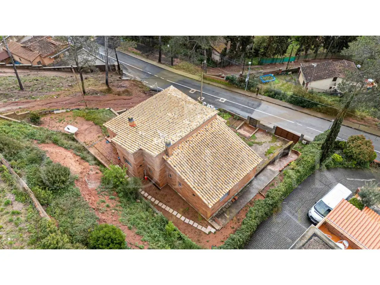 Vista exterior de Casa o xalet en venda en Corbera de Llobregat amb Calefacció i Terrassa