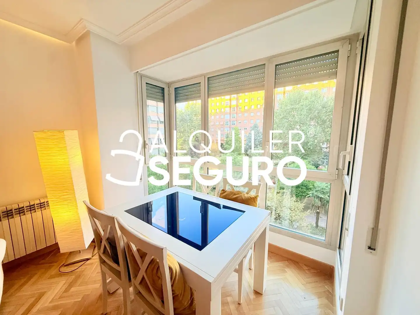 Exterior view of Flat for rent in Madrid  with Air Conditioner and Heating