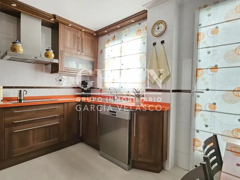 Küche von Wohnung zum Verkauf in Albacete mit Heizung, Abstellraum und Balkon