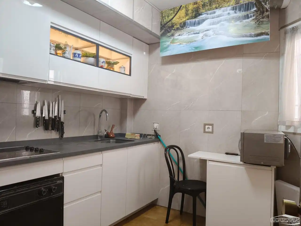 Kitchen of Flat for sale in Lucena  with Air Conditioner and Storage room