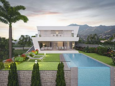 Casa con piscina en venta en El Faro de Calaburra - Chaparral