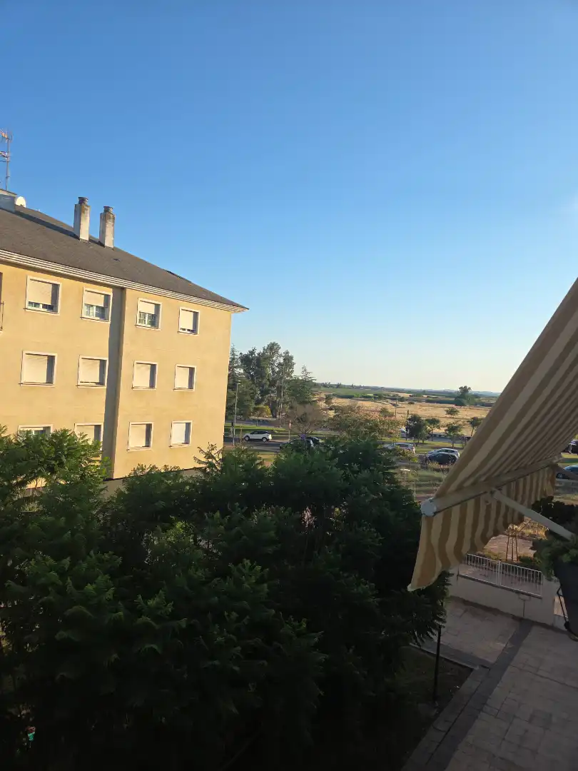 Terraza de Piso de alquiler en Badajoz con Aire acondicionado, Calefacción y Jardín privado