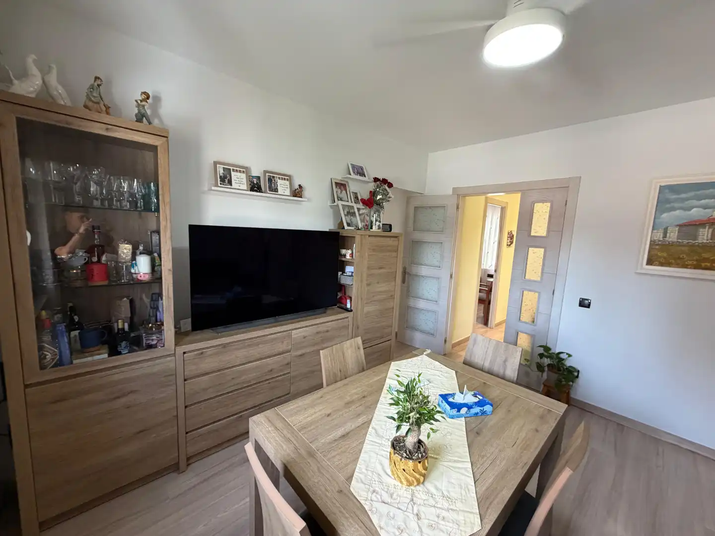 Sala d'estar de Pis en venda en Lleida amb Calefacció, Parquet i Forn