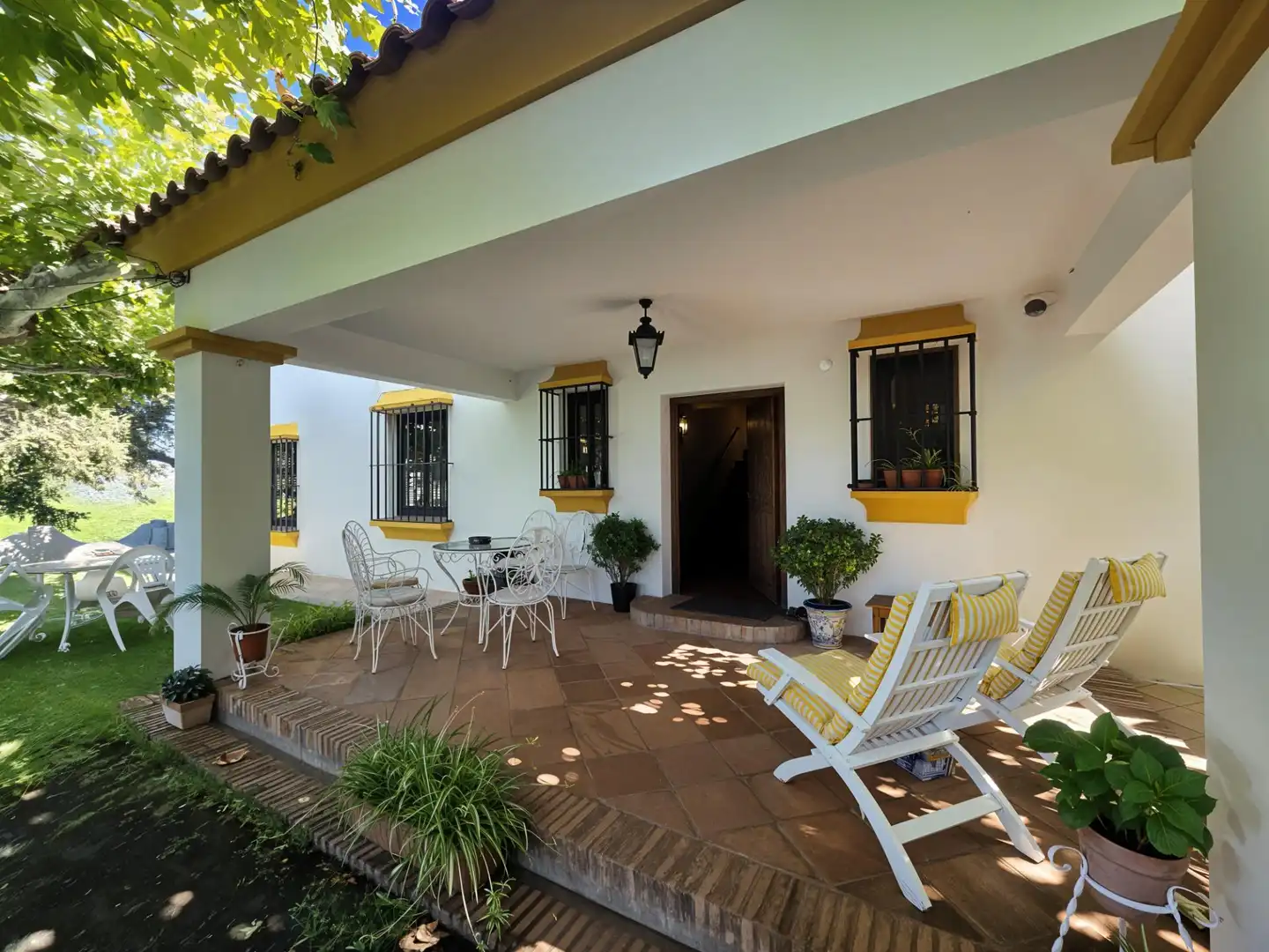 Terraza de Casa o chalet en venta en Plasencia con Aire acondicionado, Calefacción y Jardín privado
