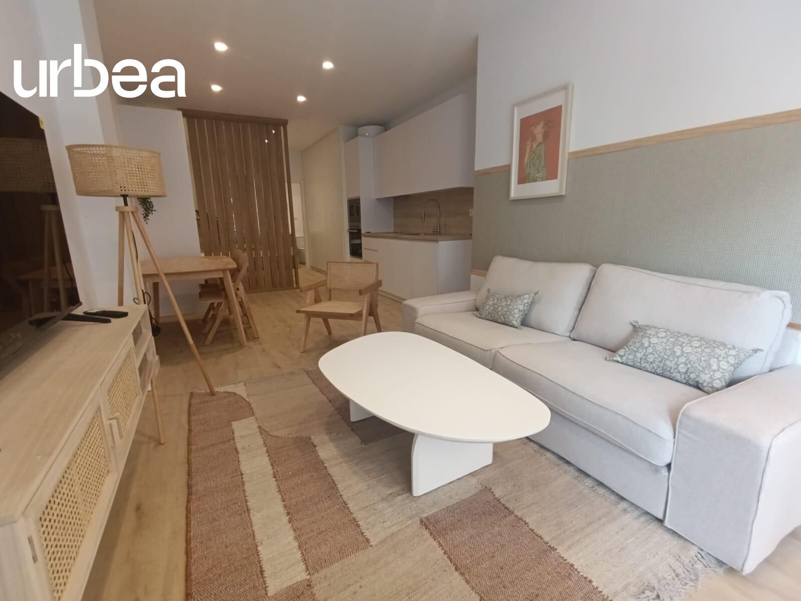 Sala de estar de Apartamento en venta en Málaga Capital