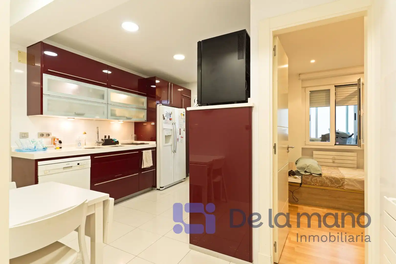 Cocina de Piso de alquiler en Madrid con Aire acondicionado, Calefacción y Trastero