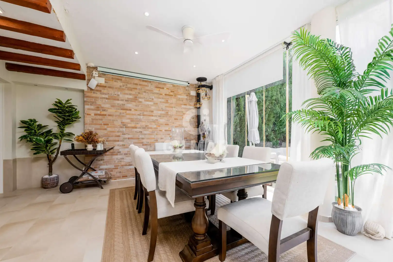 Dining room of Houses for sale in Montequinto  with Heating, Private garden and Swimming Pool
