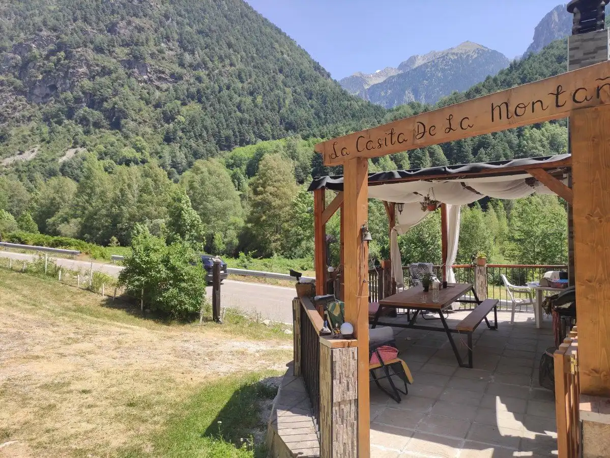 Terraza de Casa o chalet en venta en Bielsa con Calefacción, Jardín privado y Terraza