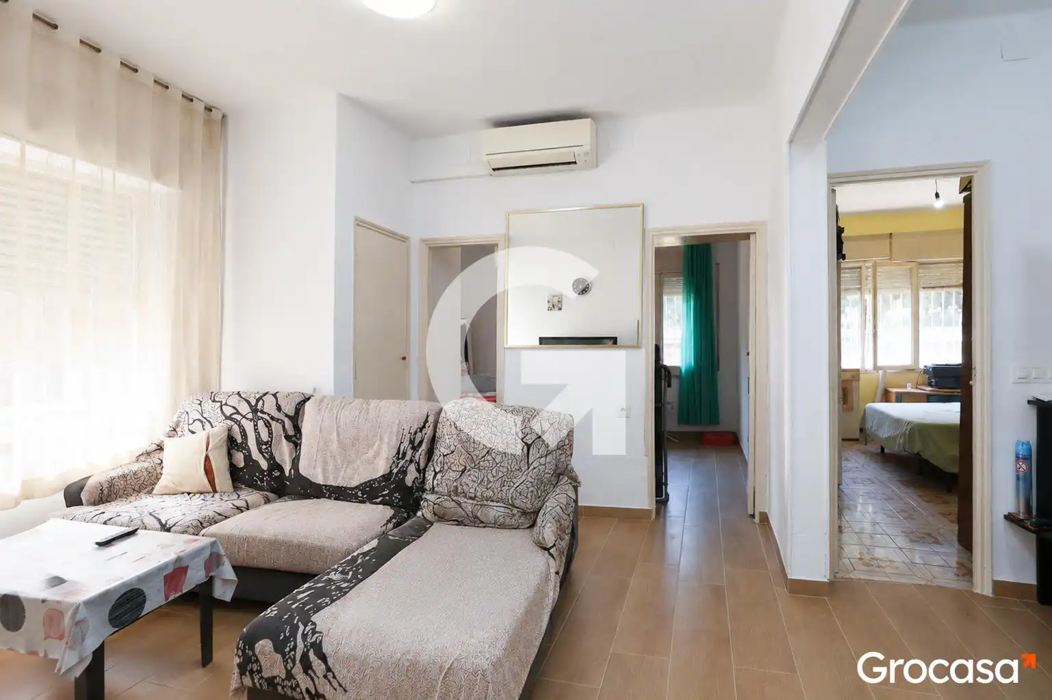Wohnzimmer von Erdgeschoss zum Verkauf in Gavà mit Klimaanlage, Heizung und Ofen