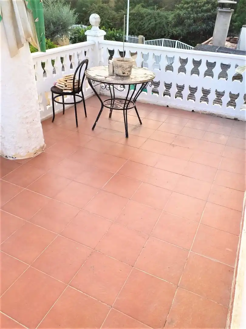 Terrassa de Casa o xalet en venda en Manises amb Aire condicionat, Jardí privat i Traster