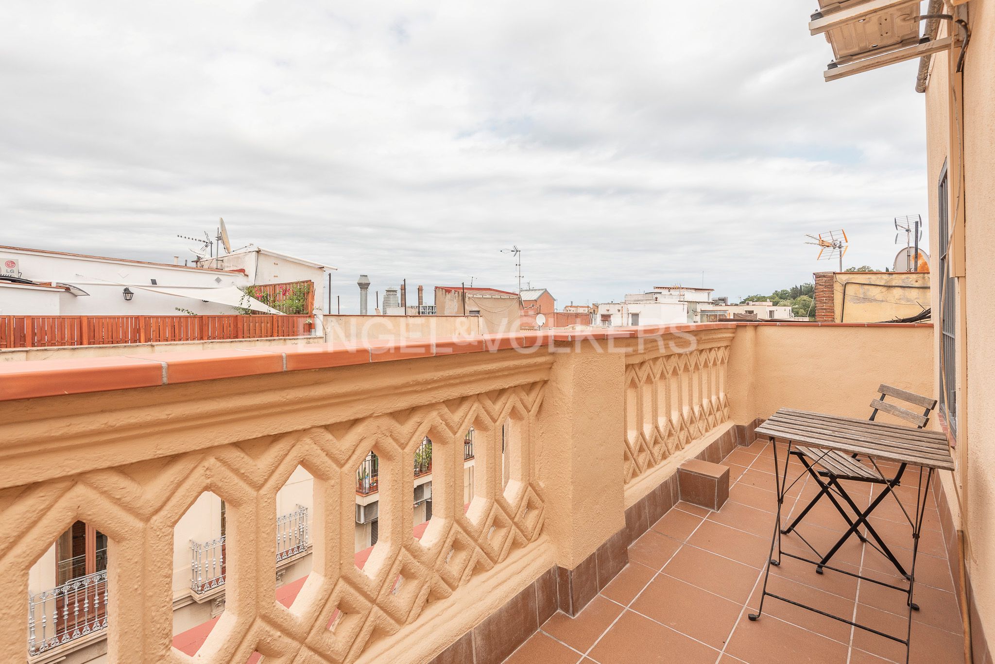 Terrassa de Àtic en venda en  Barcelona Capital amb Calefacció, Parquet i Terrassa