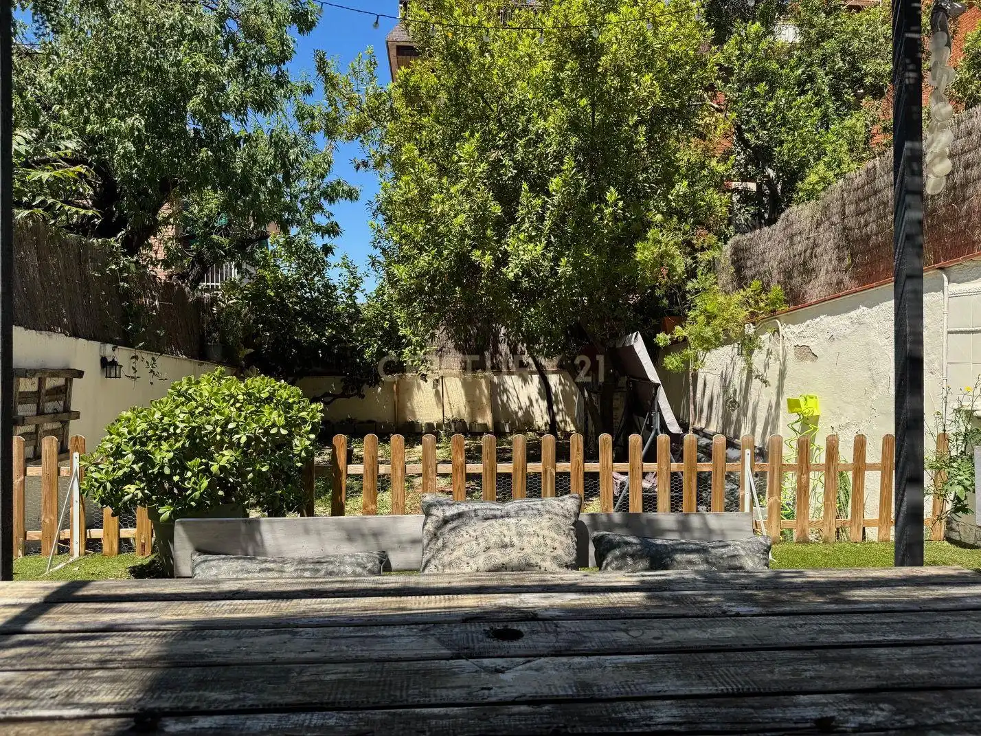 Jardín de Apartamento en venta en Barcelona con Aire acondicionado, Jardín privado y Trastero